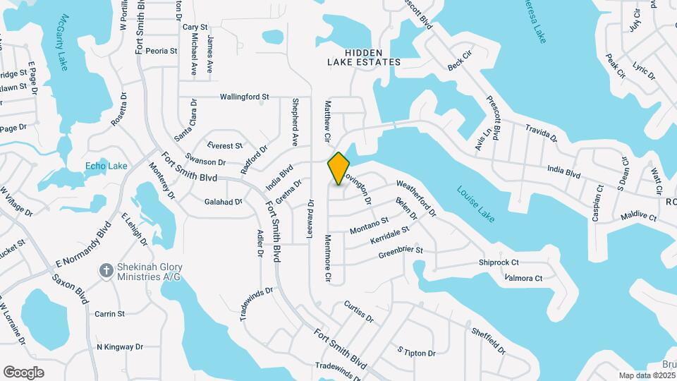 2292 Harding Cir Map and Location Details