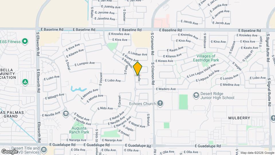 2320 S Sorrelle Map and Location Details