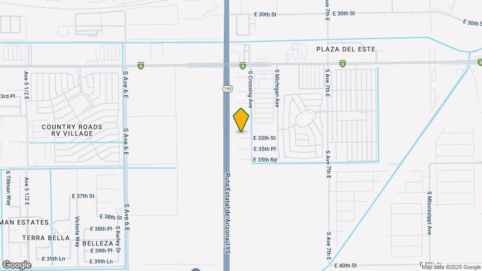 6562 E 35th St Map and Location Details