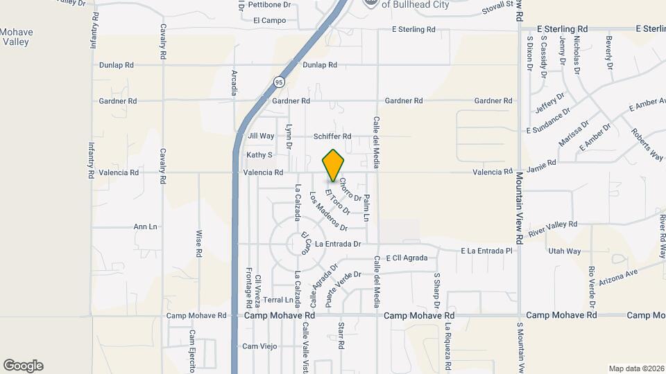 4274 El Toro Dr Map and Location Details