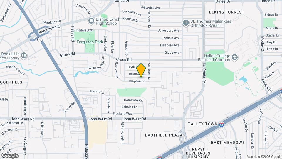 2417 Blaydon Dr Mapa y Detalles de la Ubicación