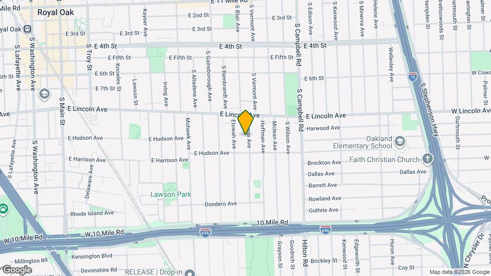 916 Owana Ave Map and Location Details