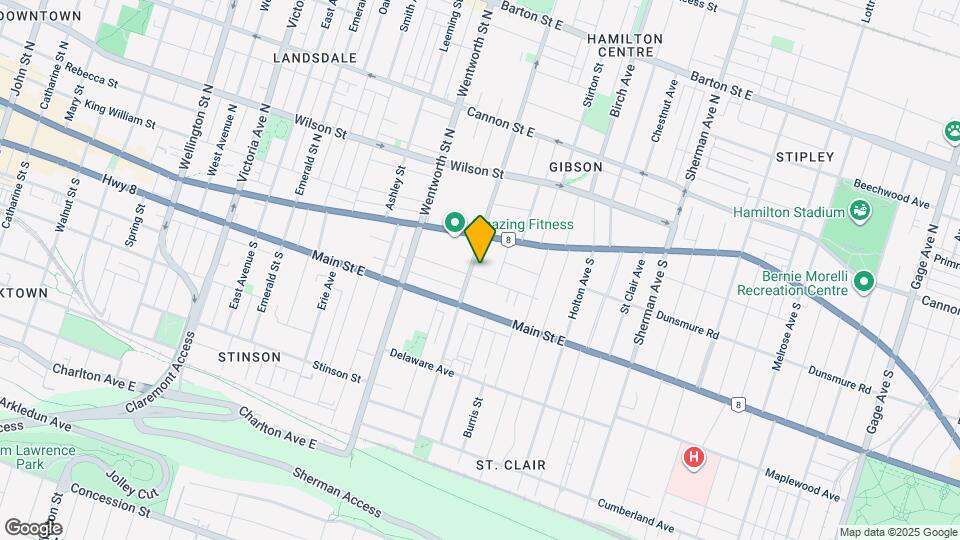 67 Aikman Ave Map and Location Details