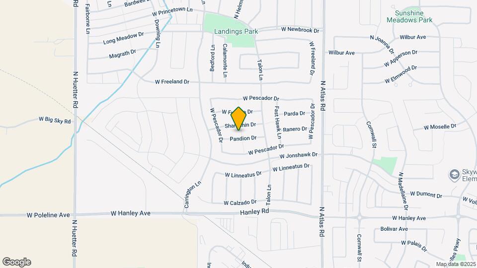 3783 Pandion Dr Map and Location Details