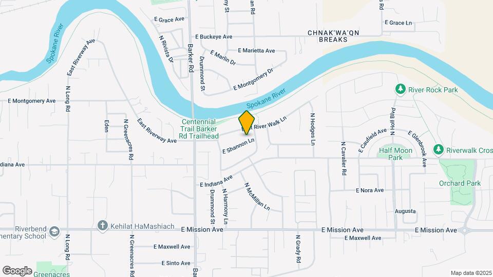 19023 E Shannon Ln Map and Location Details