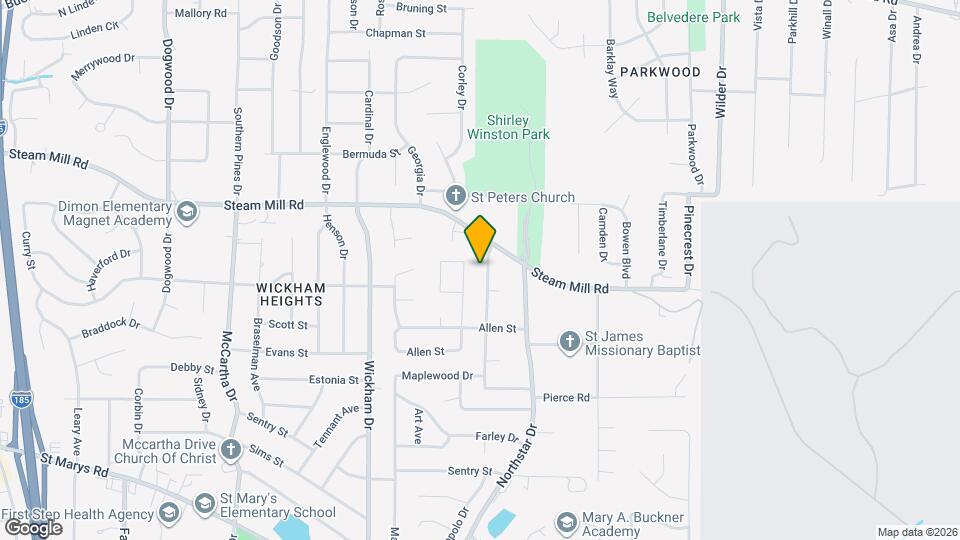 419 Mt Pleasant Dr Map and Location Details