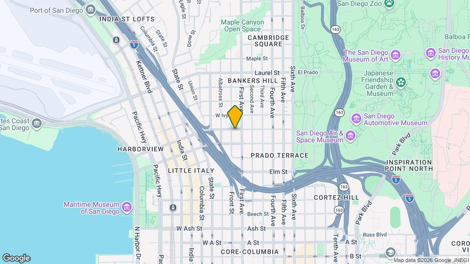 145 W Hawthorn St Map and Location Details