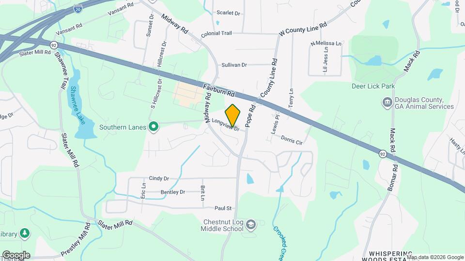 3721 Longview Dr Mapa y Detalles de la Ubicación