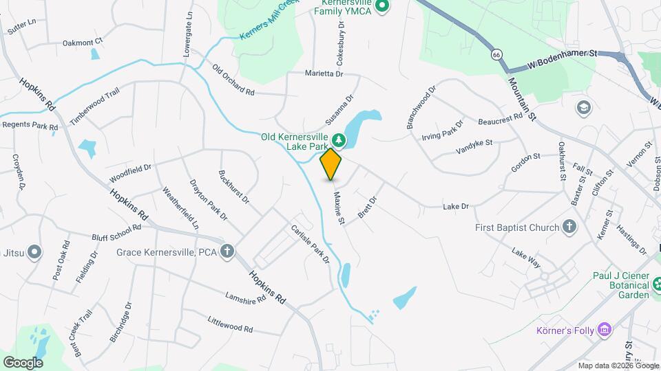 911 Maxine St Mapa y Detalles de la Ubicación