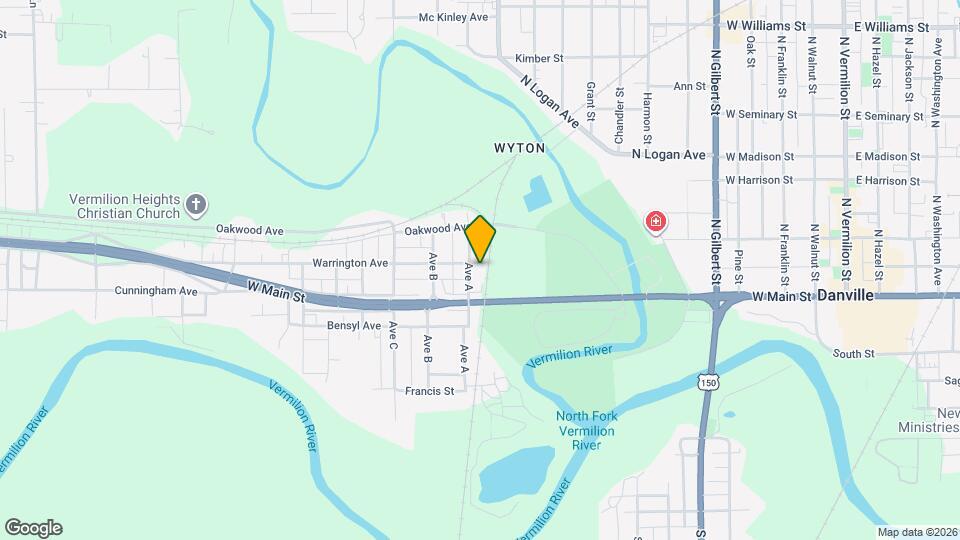 44 Warrington Ave Map and Location Details