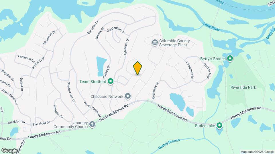 1318 Maple Leaf Ct Map and Location Details