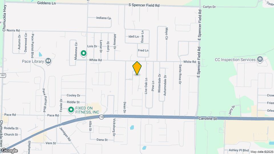 4745 Praline Ln Mapa y Detalles de la Ubicación