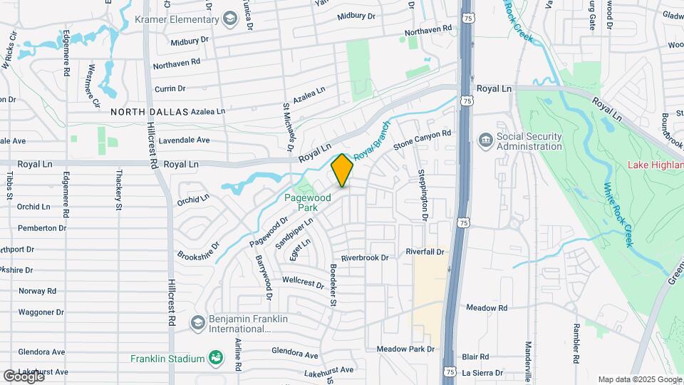 10745 Sandpiper Ln Map and Location Details