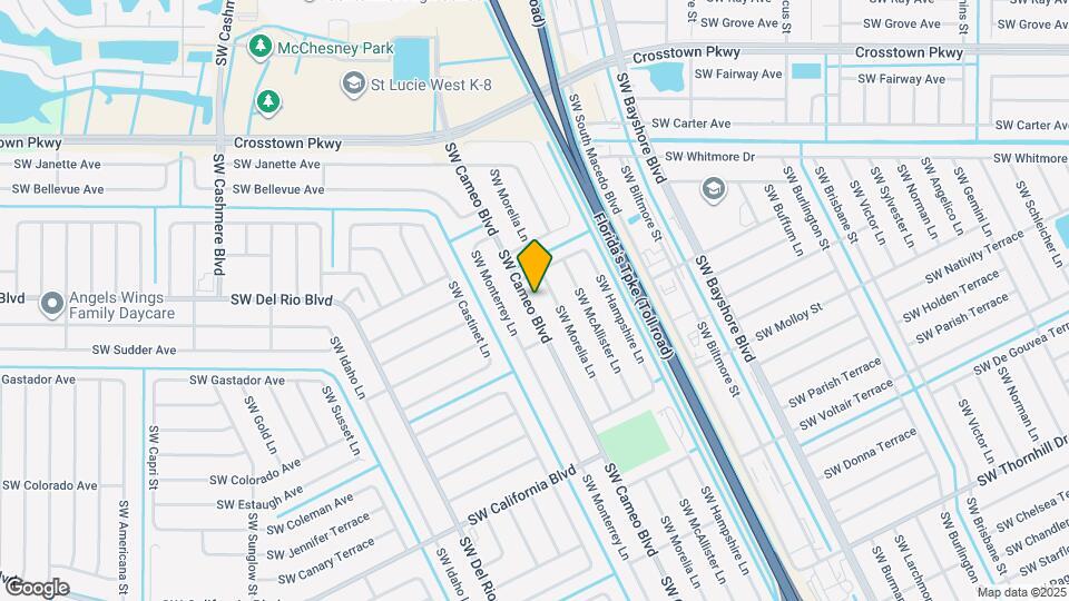 1757 SW Cameo Blvd Map and Location Details