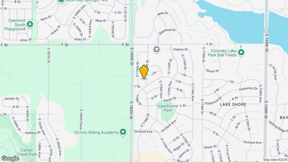 4418 S 178th St Map and Location Details