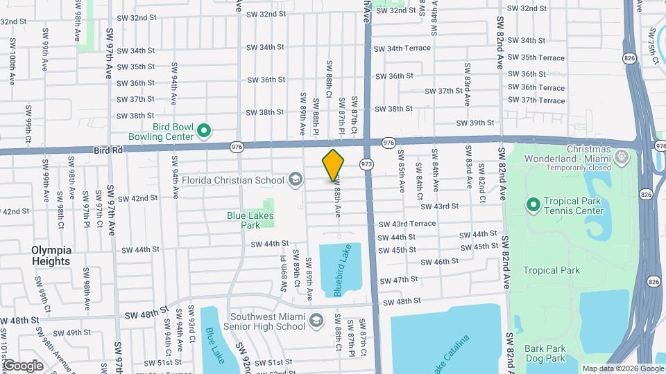 8801 SW 42nd St Map and Location Details