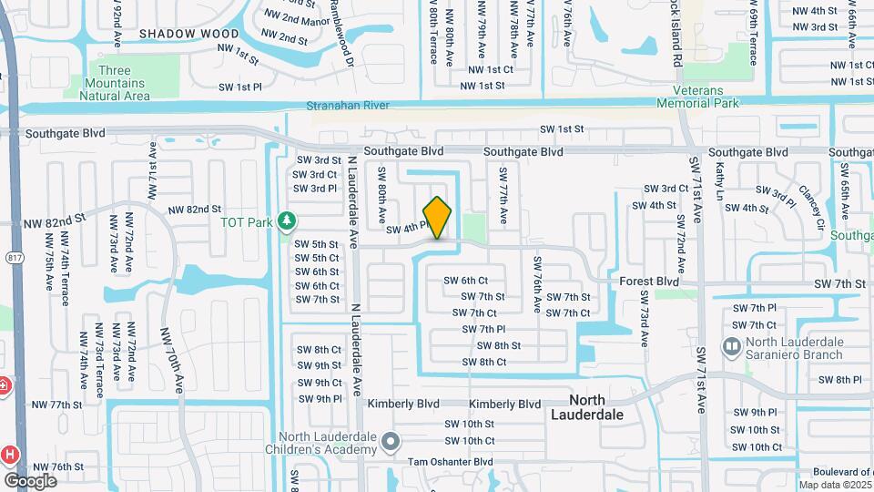 7914 SW 5th St Map and Location Details
