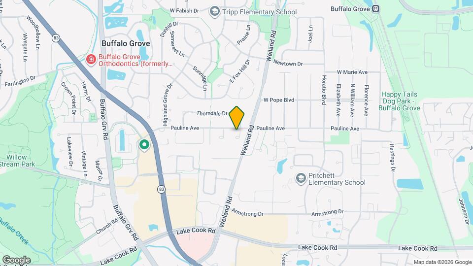 448 Thorndale Ct Mapa y Detalles de la Ubicación