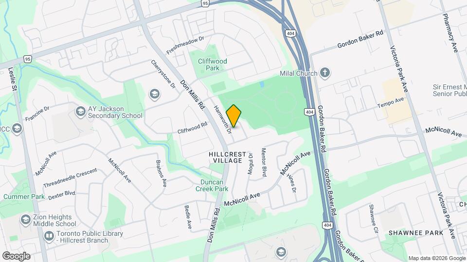 15 Harnworth Dr Map and Location Details