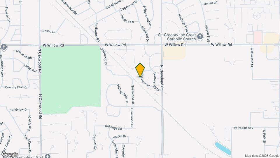 1906 Old Post Rd Map and Location Details