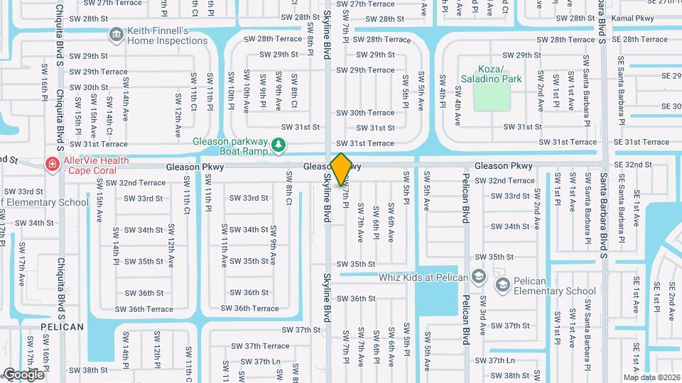 3224 SW 7th Pl, Unit Duplex-3224 SW 7th Pl Map and Location Details
