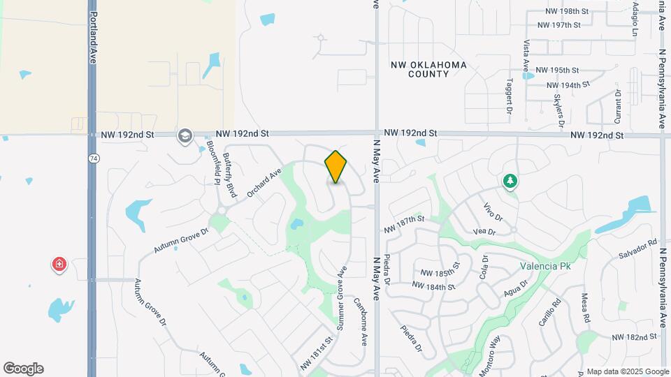 19104 Pinehurst Trail Dr Map and Location Details