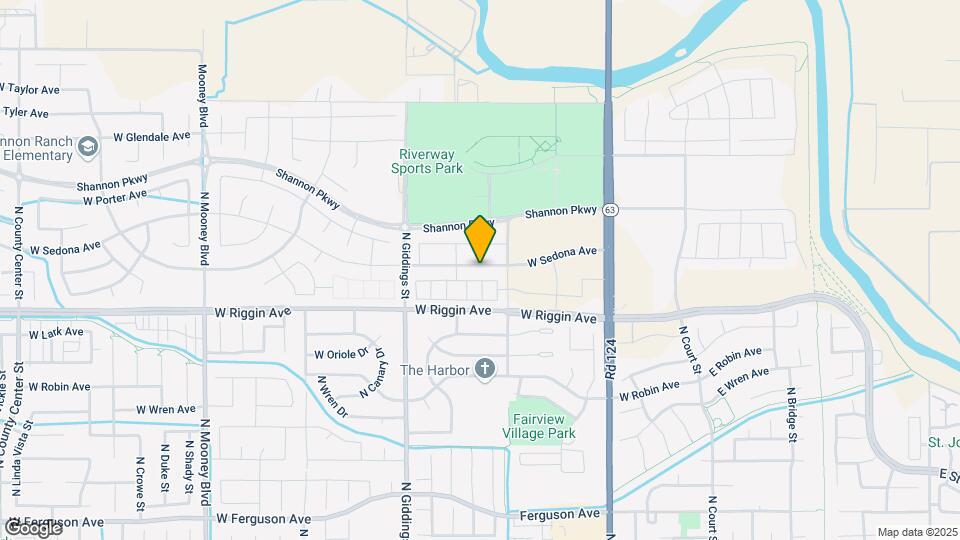 1005 W Sedona Ave Map and Location Details