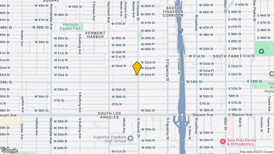 5305 S Hoover St, Unit 5311 Mapa y Detalles de la Ubicación