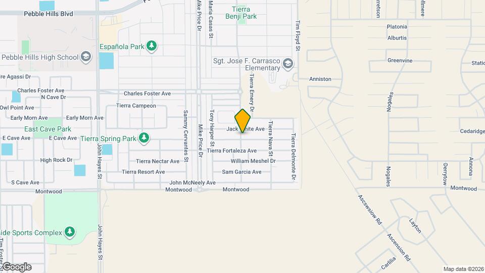 14801 Mike a Mendoza Ave Map and Location Details