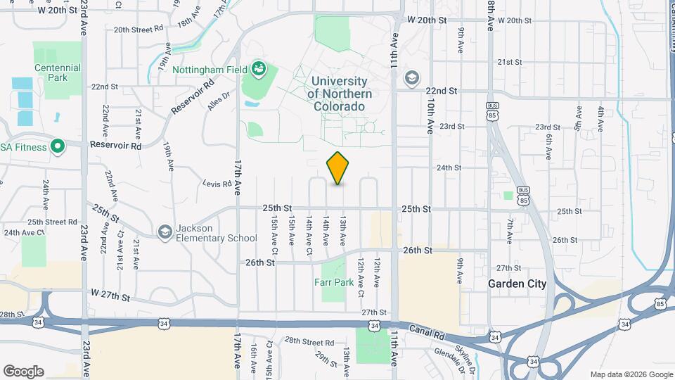 2421 13th Ave Map and Location Details