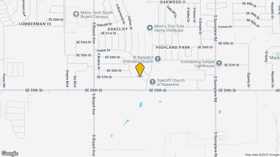 3448 Parker Dr Map and Location Details