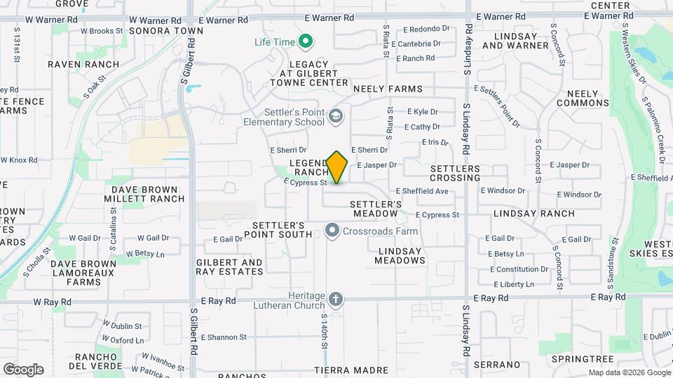 434 E Sheffield Ave Mapa y Detalles de la Ubicación
