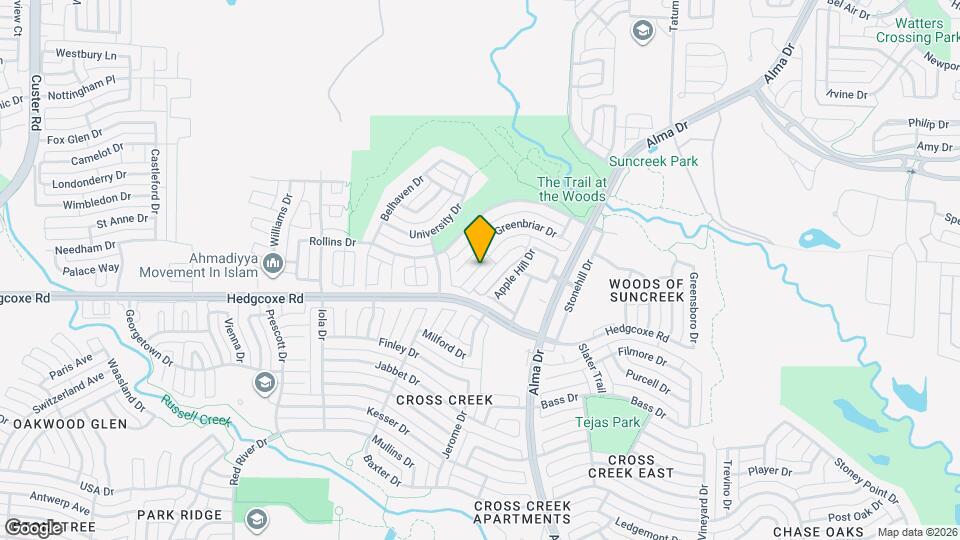 1512 Westmont Dr Map and Location Details