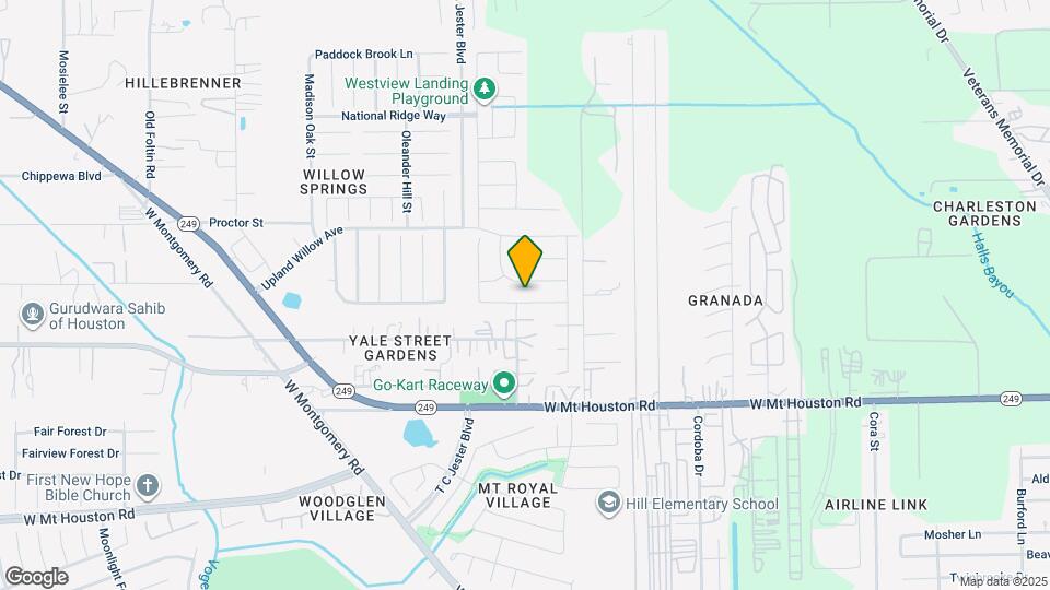 2542 White Bluff Ln Map and Location Details