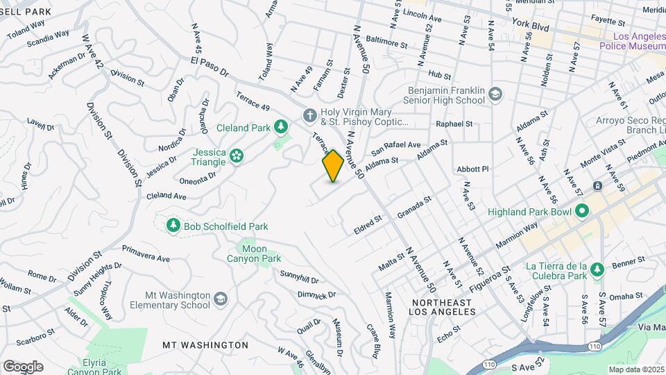 4933 Aldama St Map and Location Details