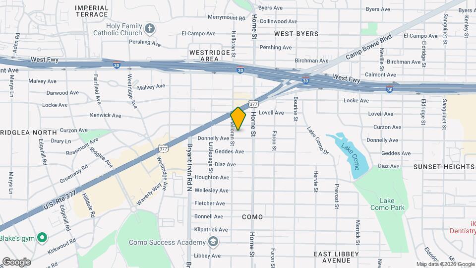 5728 Donnelly Ave Map and Location Details