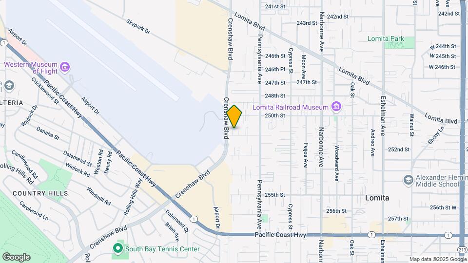 2467-2471 1/2 251st St. Map and Location Details