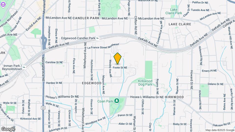 1564 Foote St NE Map and Location Details