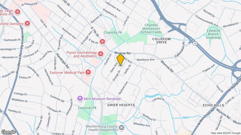 335 Orange St Map and Location Details