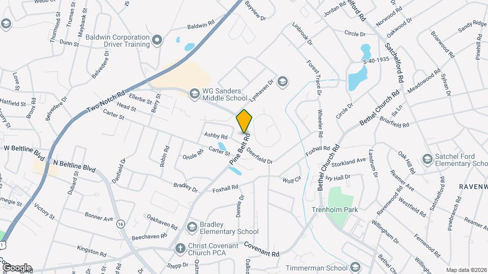 3339 Pine Belt Rd Map and Location Details