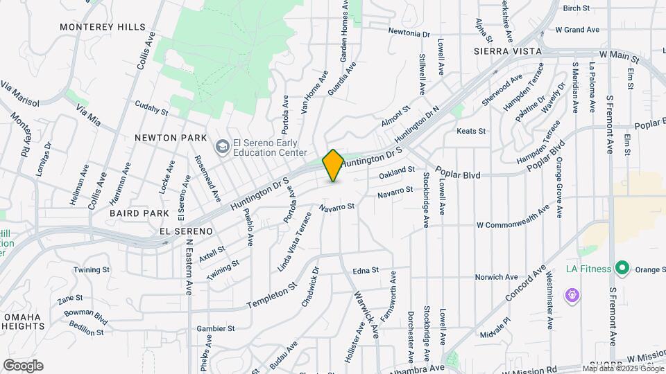 5258 Oakland St, Unit 5258 Map and Location Details