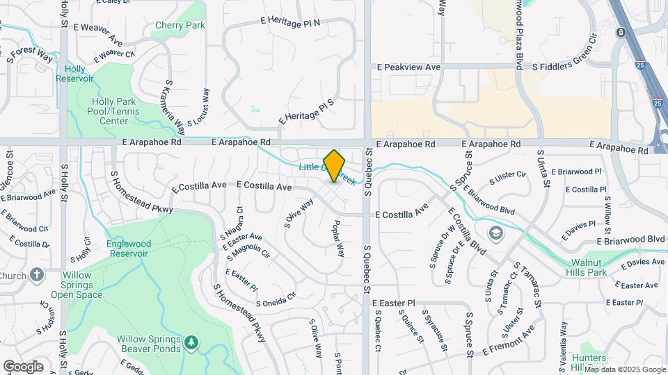 7105 E Briarwood Dr Map and Location Details