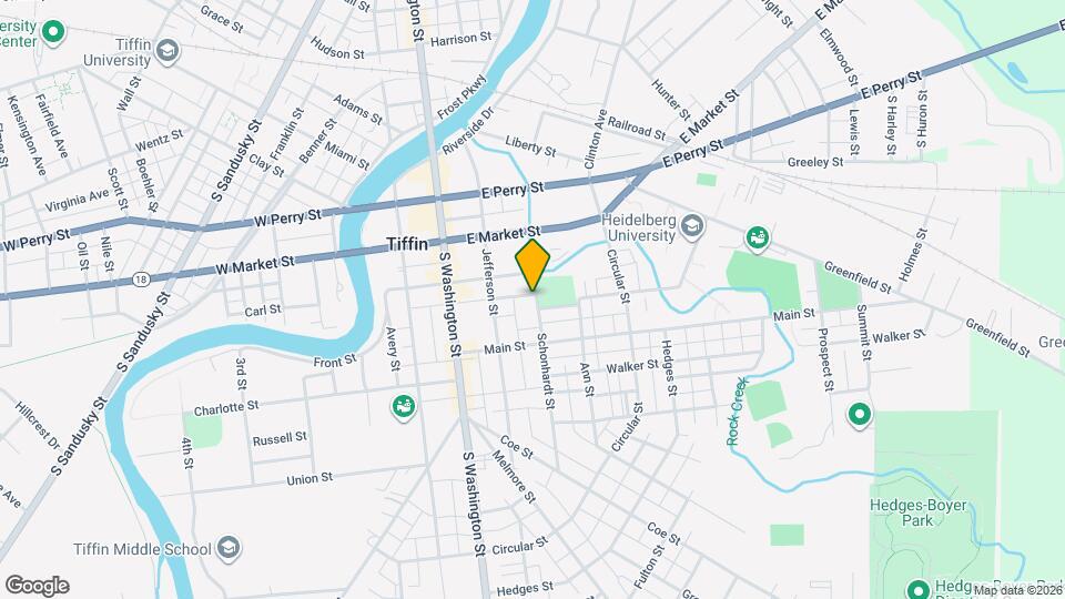 2 Schonhardt St Map and Location Details