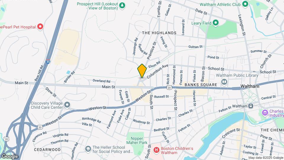 21-23-23 Prospect Hill Ave Mapa y Detalles de la Ubicación
