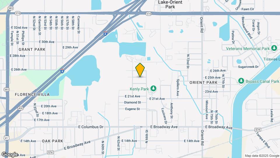 6513 E 25th Ave, Unit Home Map and Location Details