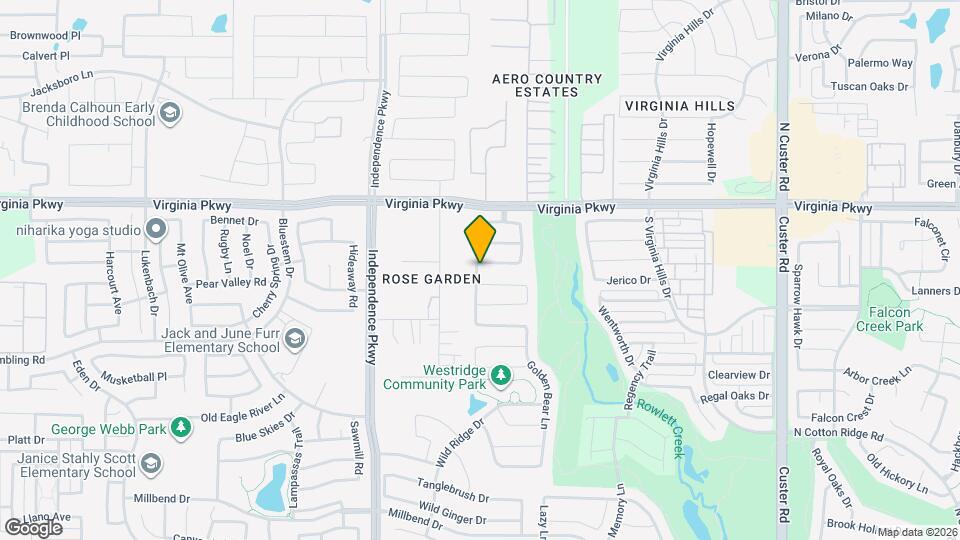 9721 Zaharias Dr Map and Location Details