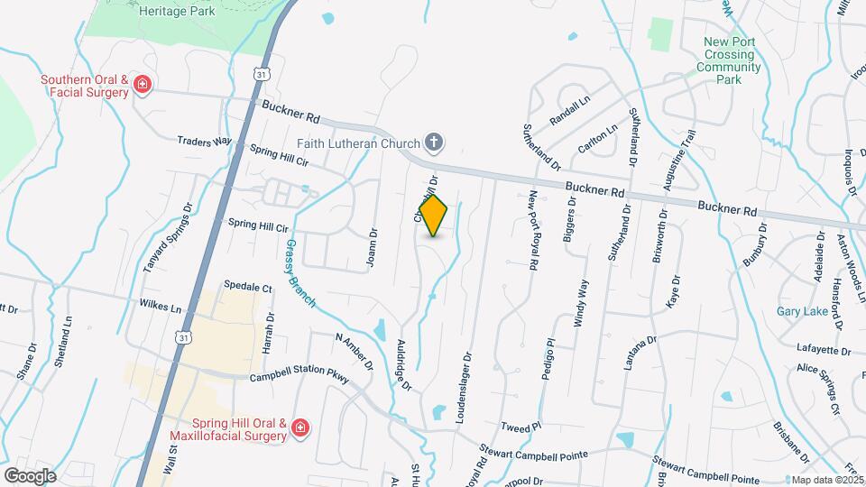 2907 Churchill Ln Mapa y Detalles de la Ubicación