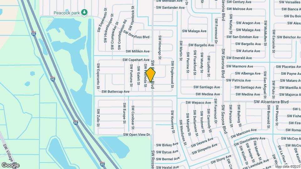 3474 SW Rosser Blvd Map and Location Details