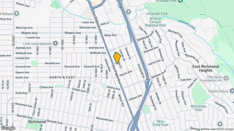 12776 San Pablo Ave Mapa y Detalles de la Ubicación