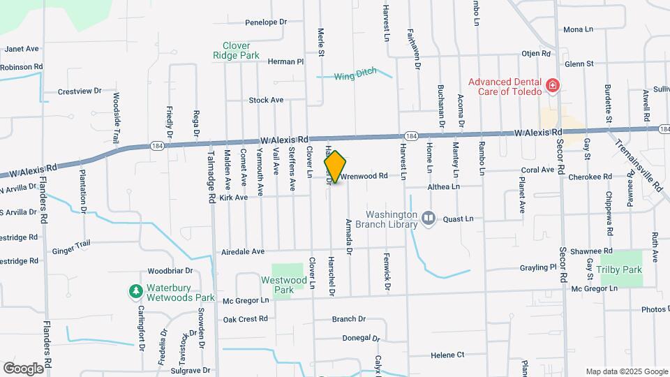 5664 Harschel Dr Map and Location Details